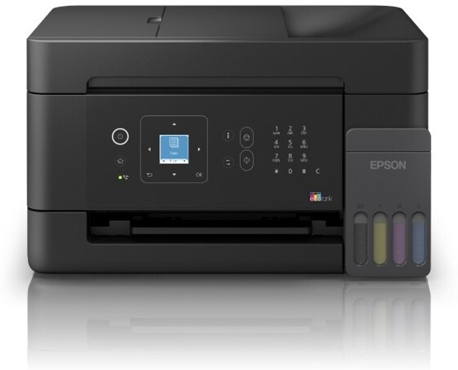 Image of Epson EcoTank L5390 Wi-Fi All-in-One Ink Tank Printer Scanner (Black)