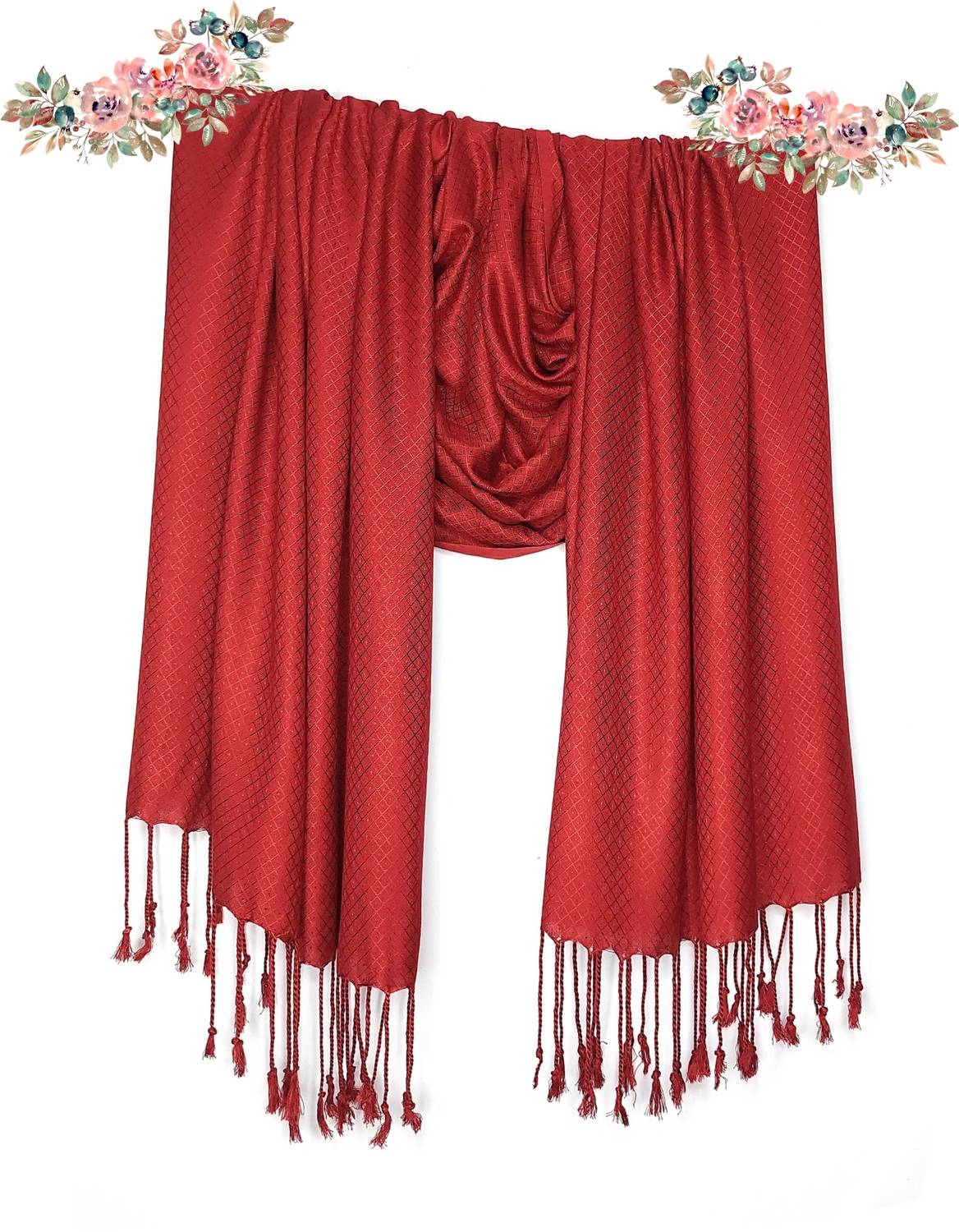 Chandwasia Solid Viscose Men & Women Fancy Scarf