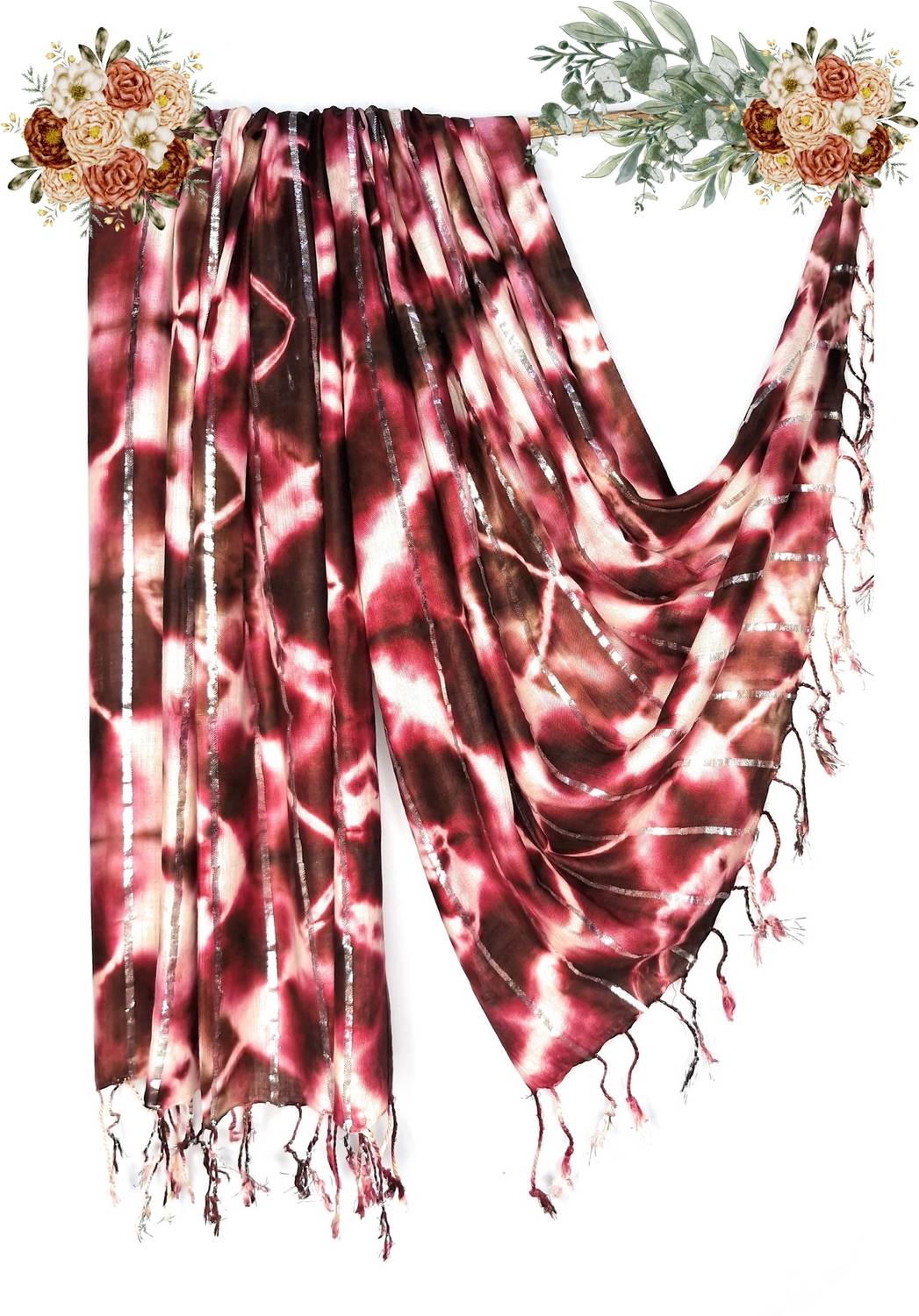 Chandwasia Printed Viscose Women Stole, Scarf