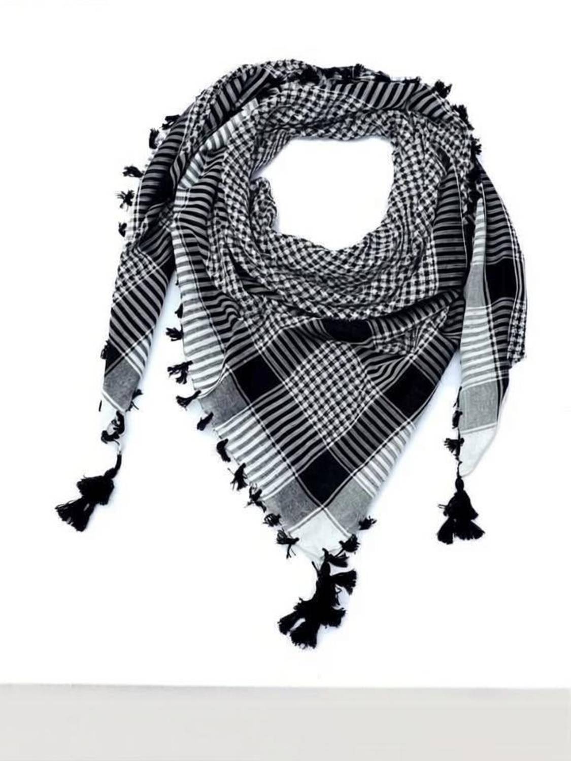 Assam Tradition Checkered Polycotton Men & Women Scarf