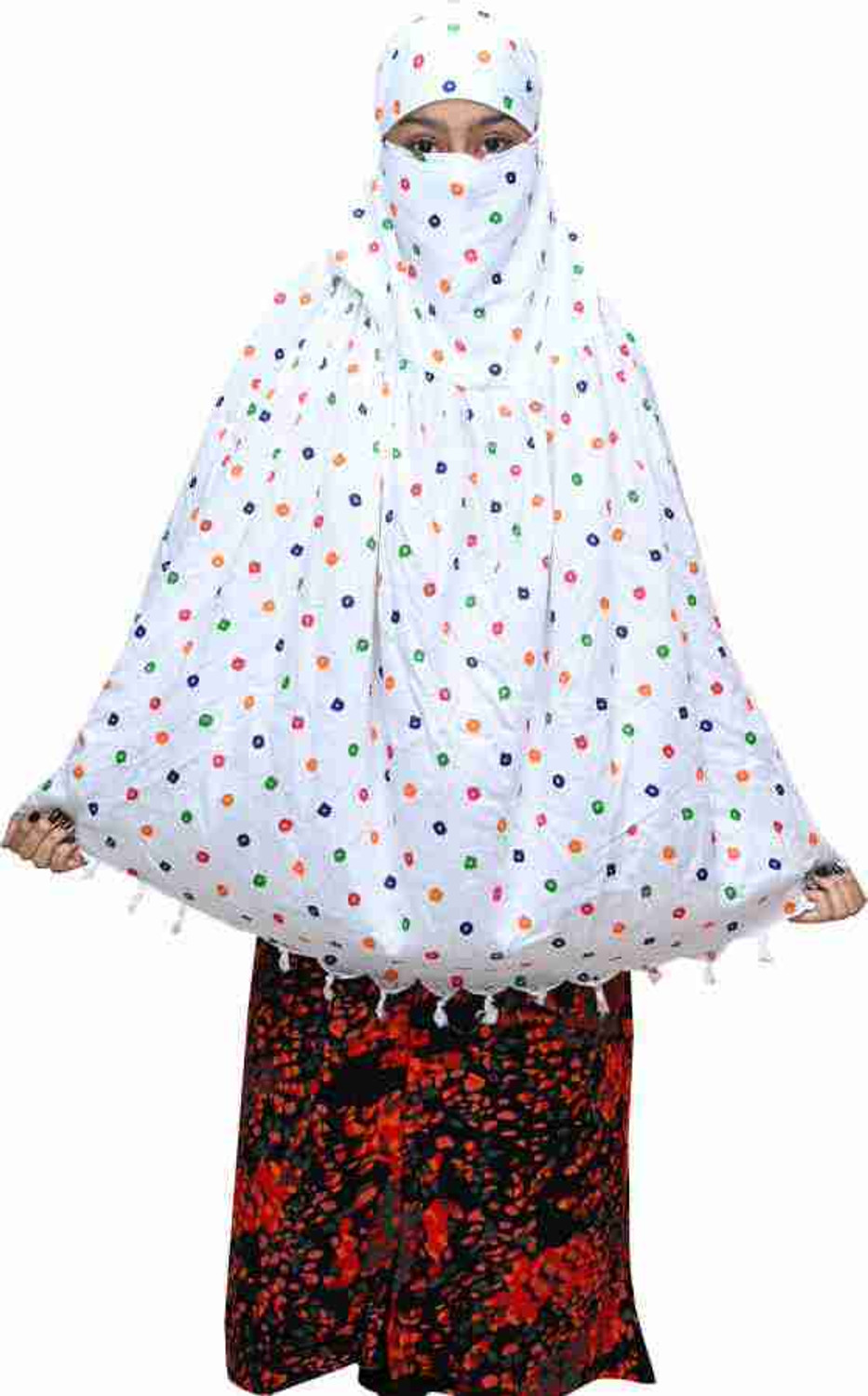 Image of Sz Sales Printed Cotton Blend Girls Scarf