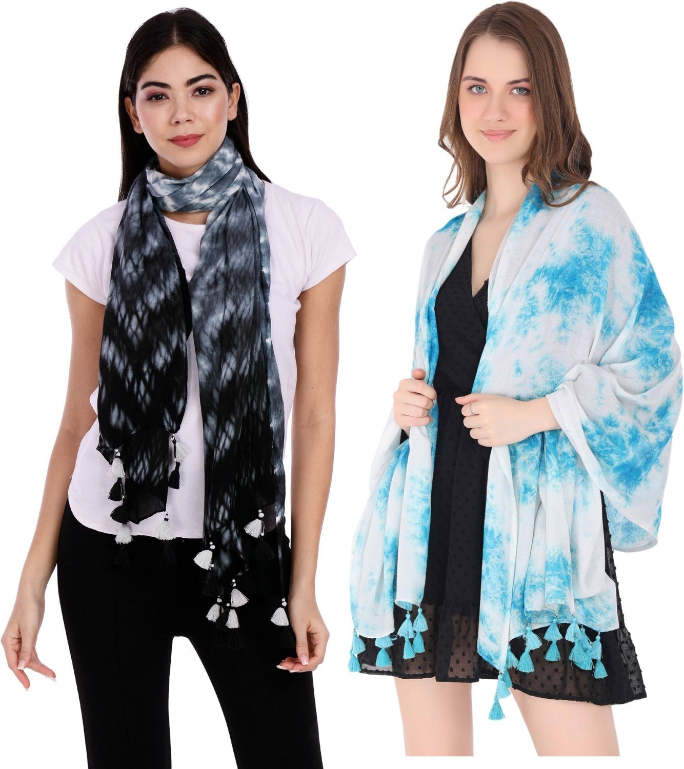 Image of Palatt Printed Viscose Girls Scarf, Stole, Fancy Scarf