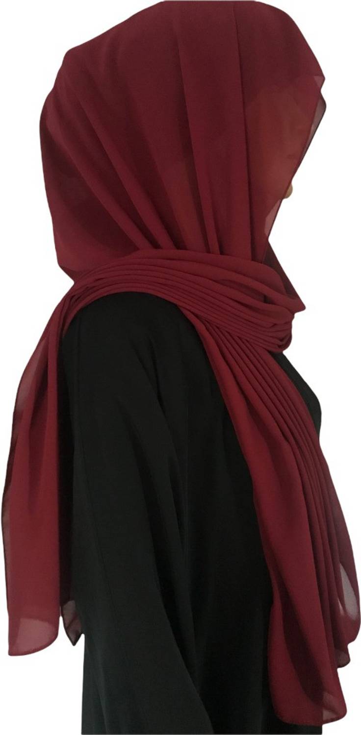 Bamboohouse Solid Chiffon Women Scarf