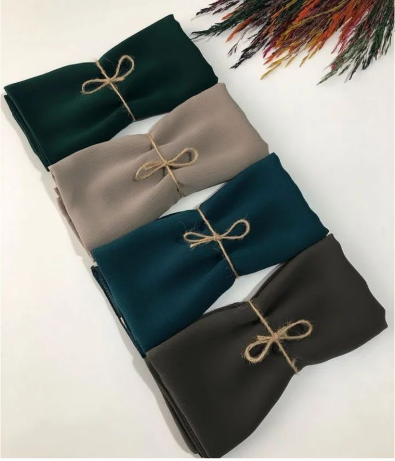 Image of Habibisfashion Solid Chiffon Women Faux Turtleneck Neck Cover, Scarf, Bluetooth Scarf, Fancy Scarf, Stole