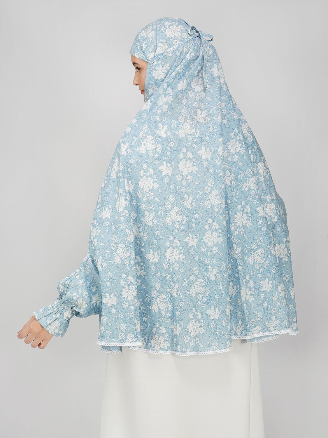 Image of Ana Floral Print Pure Cotton Women Scarf