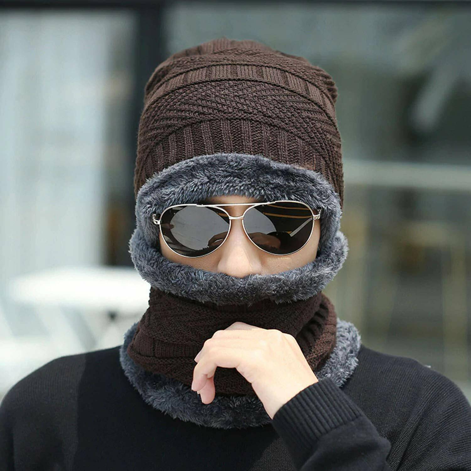SIDEWOK Self Design Men & Women Muffler