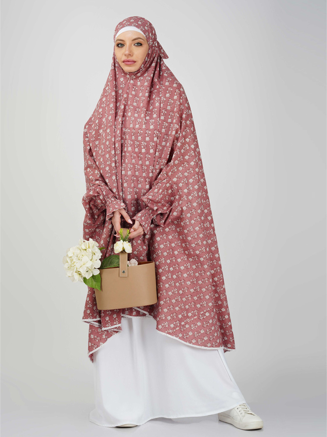 Ana Floral Print Pure Cotton Women Scarf