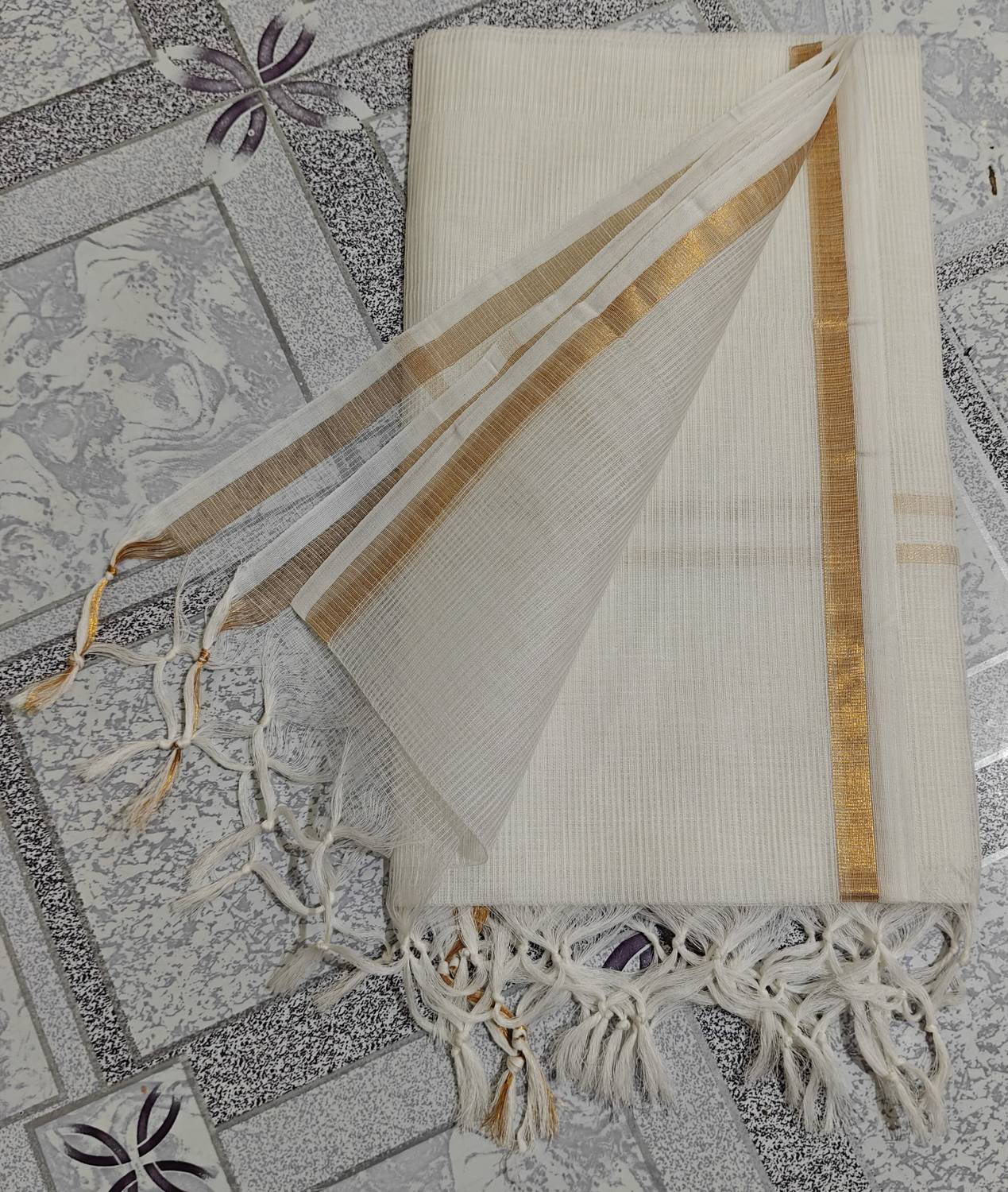 AKSHADEEP Kota Doria Printed Women Dupatta