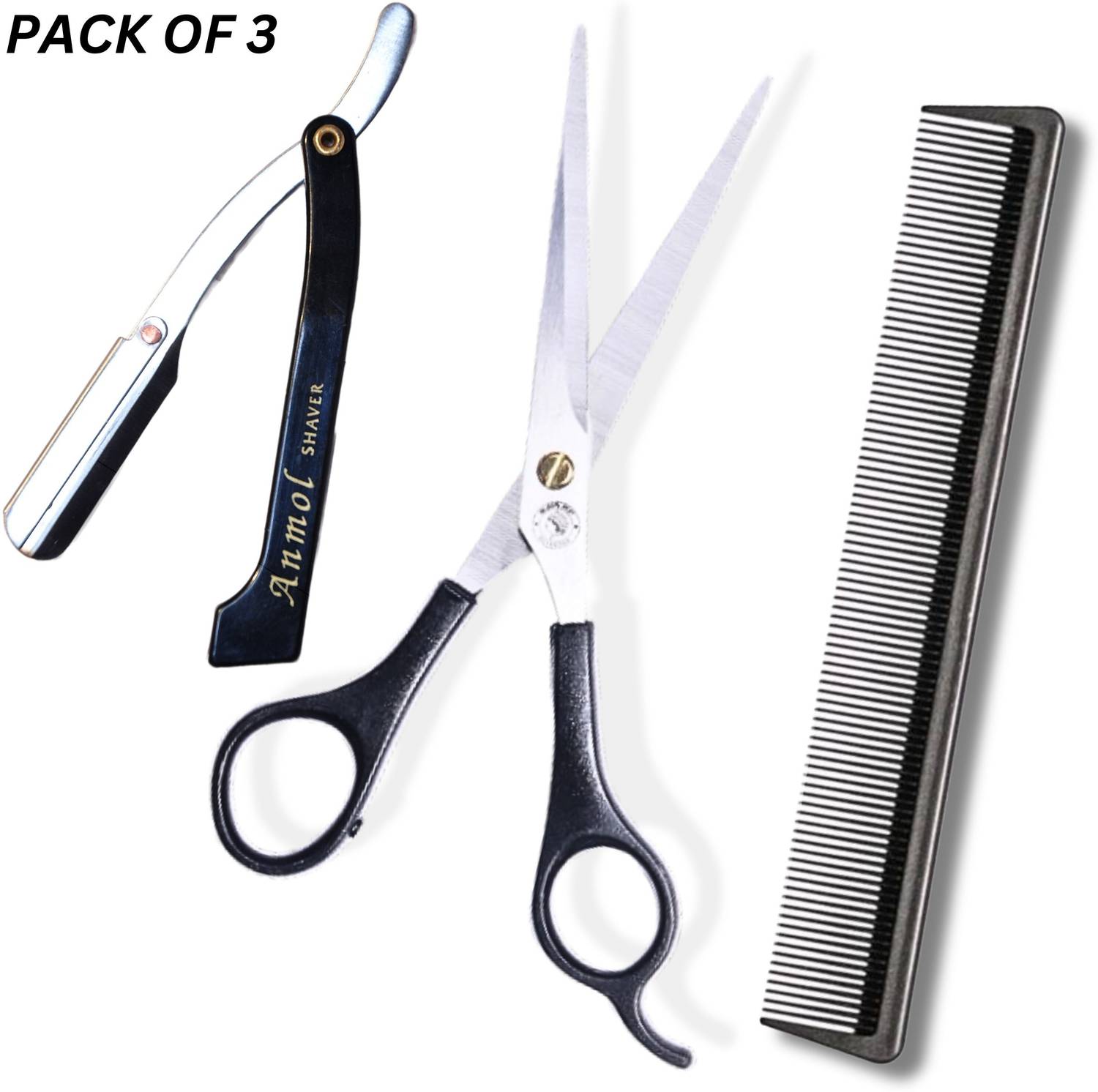 alxfy Salon Scissors Professional Barber Hair Cutting Scissor Combo Set Scissors