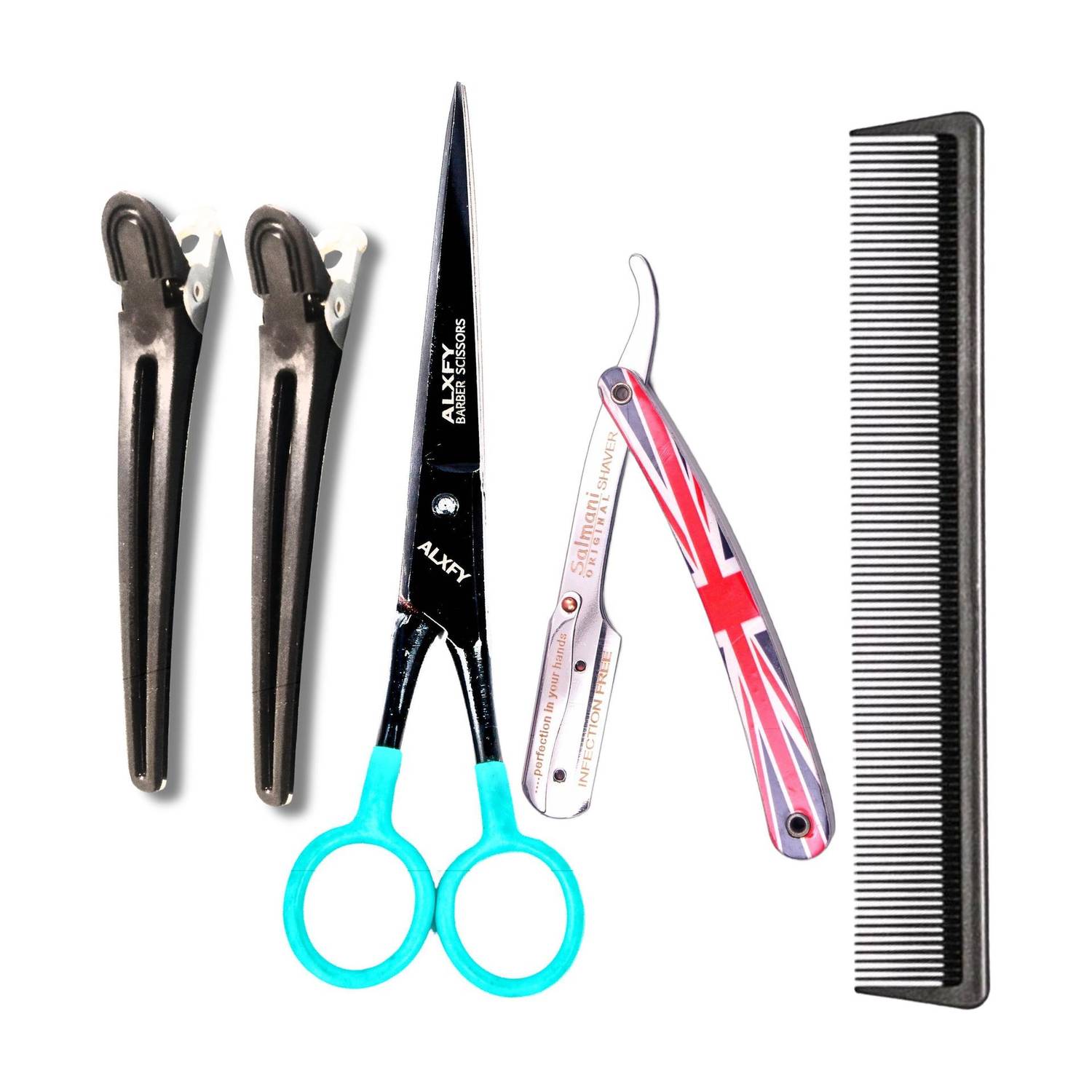 alxfy Salon Scissors | Hair Cutting Barber Scissor | for Man WOMEN Combo Kit Scissor Scissors