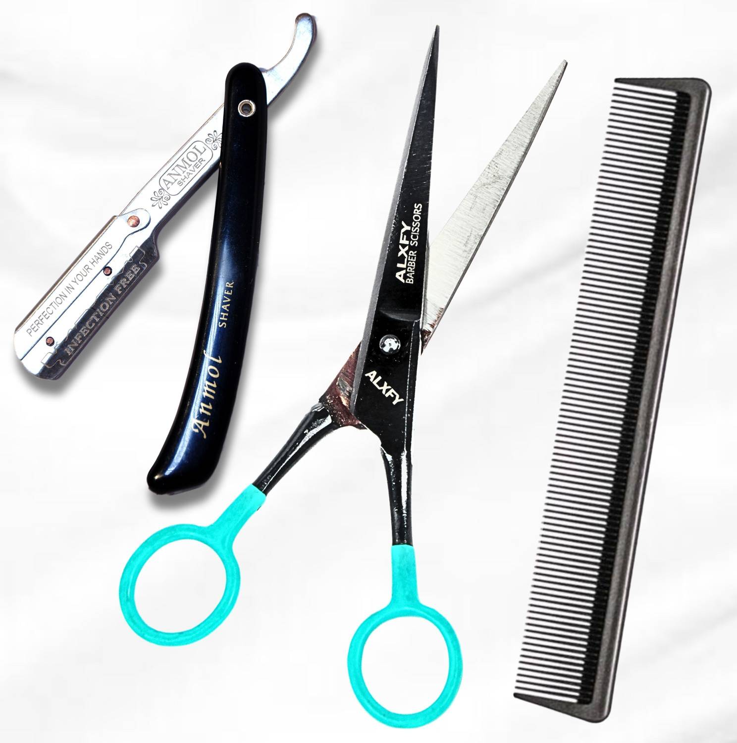 alxfy Hair Cutting Salon Scissors for Men Women Hair Cut Saloon Scissor Scissors