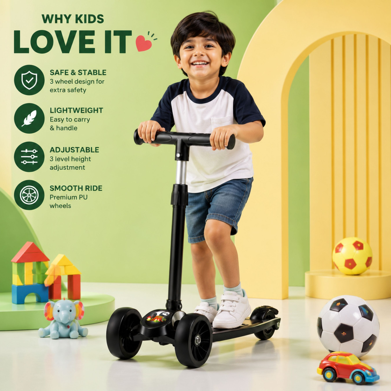 Image of Eimear enterprise Baby Scooter for Kids Kids Scooter
