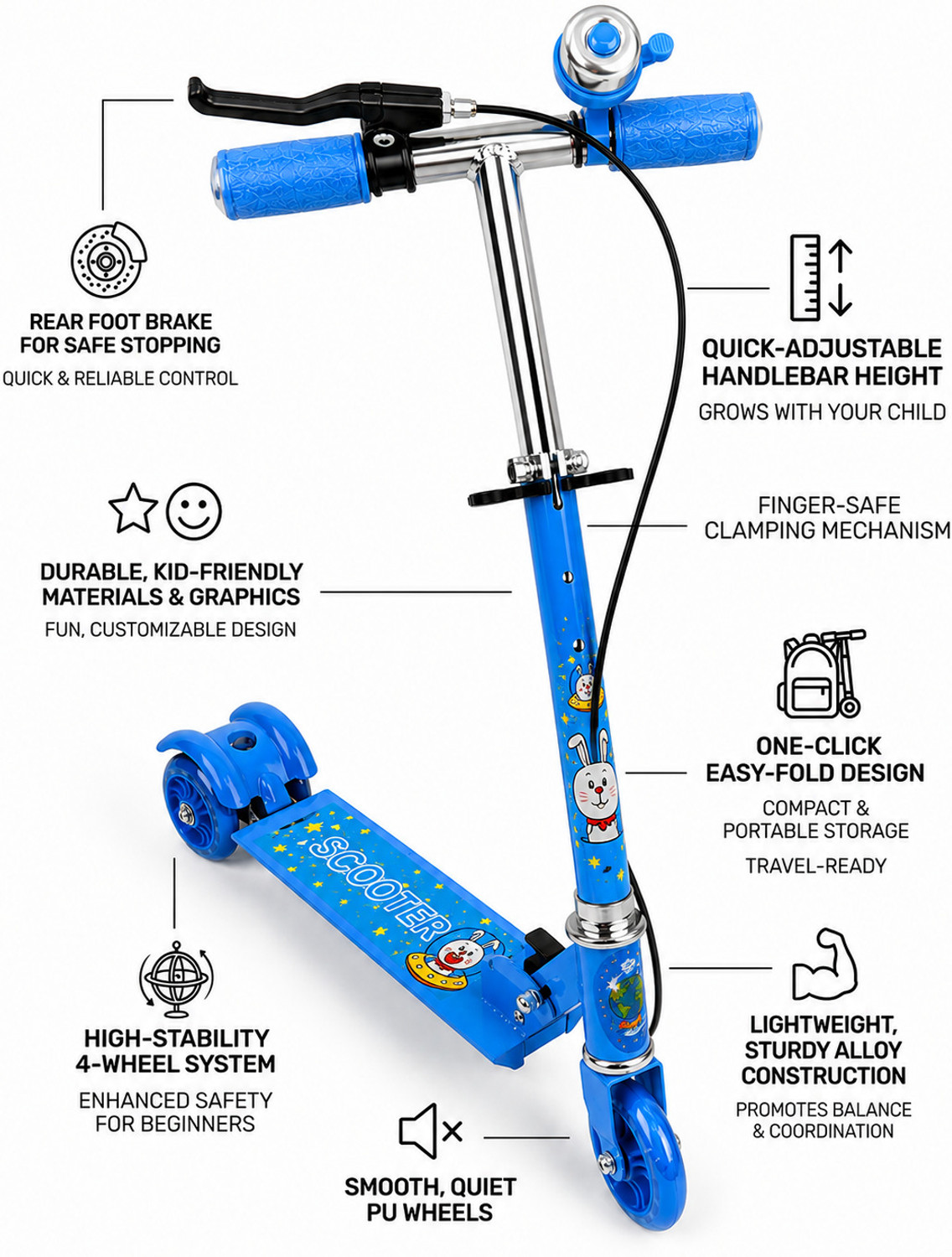 Image of zontic SC-27032026 Kids Scooter
