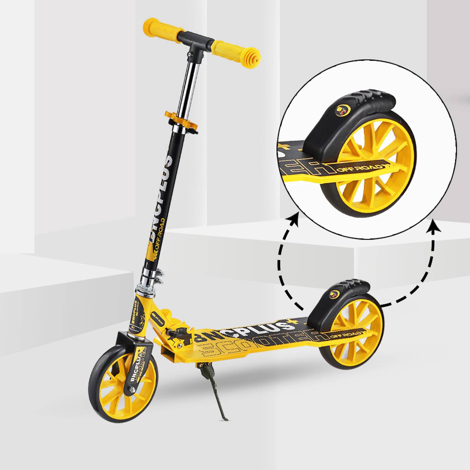 SPEEDFOX Metal Single Swing Glider Scooter - Image 1