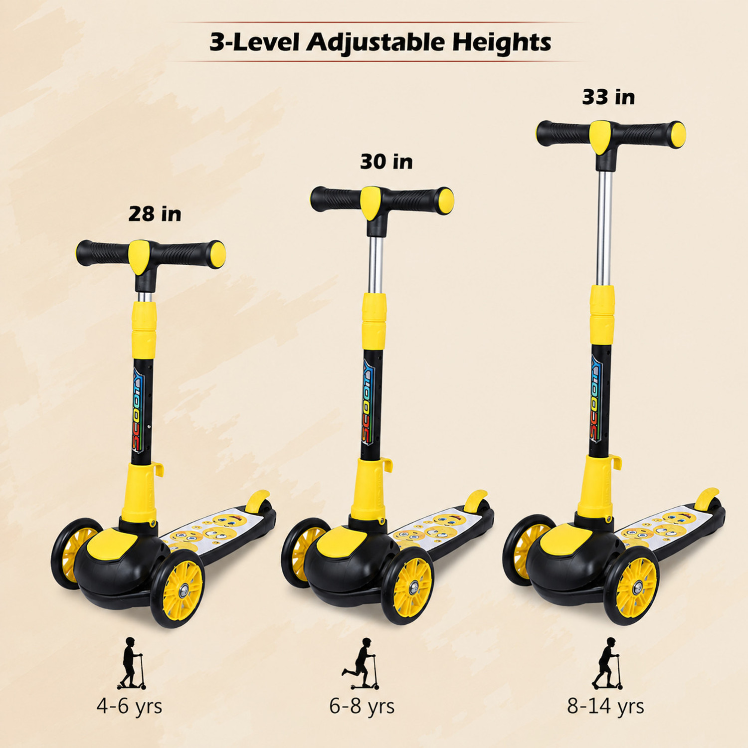 Image of SPEEDFOX kids Scooter | Foldable Kick Skating Cycle| Skate Scooter 50Kg Capacity ride on