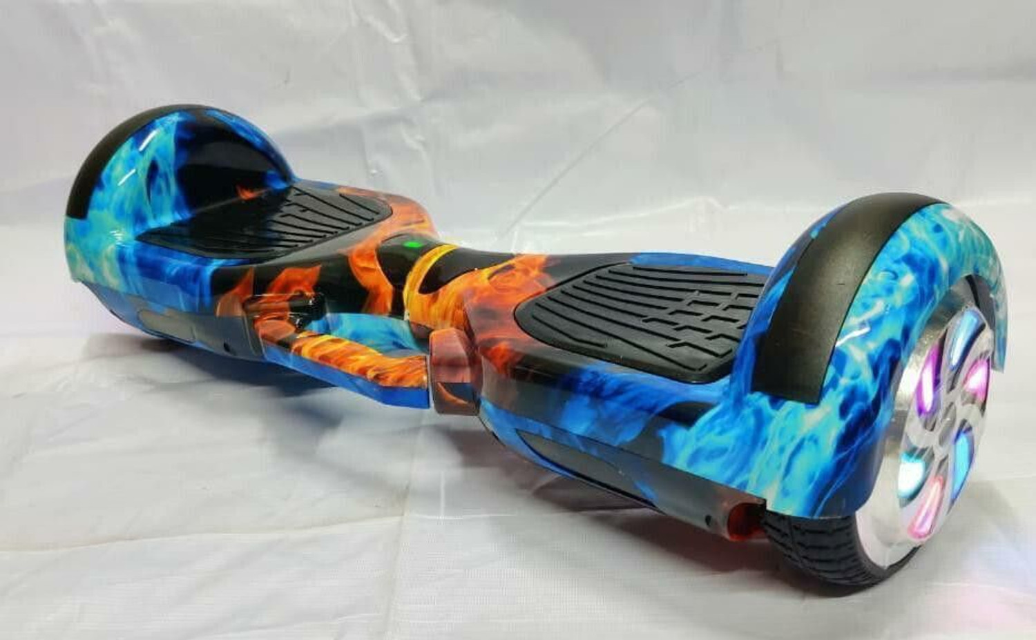 Image of Tiddy Trendy & Stylish Electric Hoverboard Drifter with 36 v 360degree rotate-BLOrange HoverBoard Scooter (Blue Orange, Pack of 1)