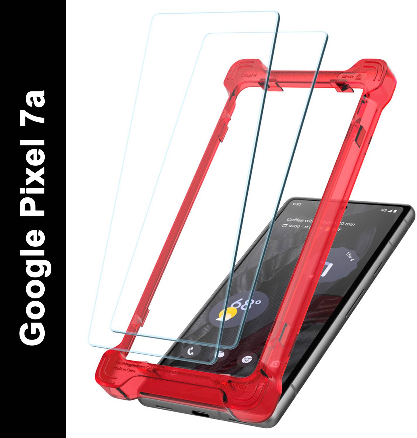 Caseology by Spigen Tempered Glass Guard for Google Pixel 7a (Pac