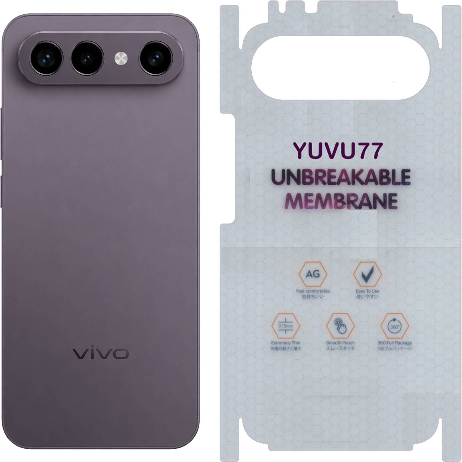 YMC77 Back Screen Guard for Vivo X300FE 5G - Image 1