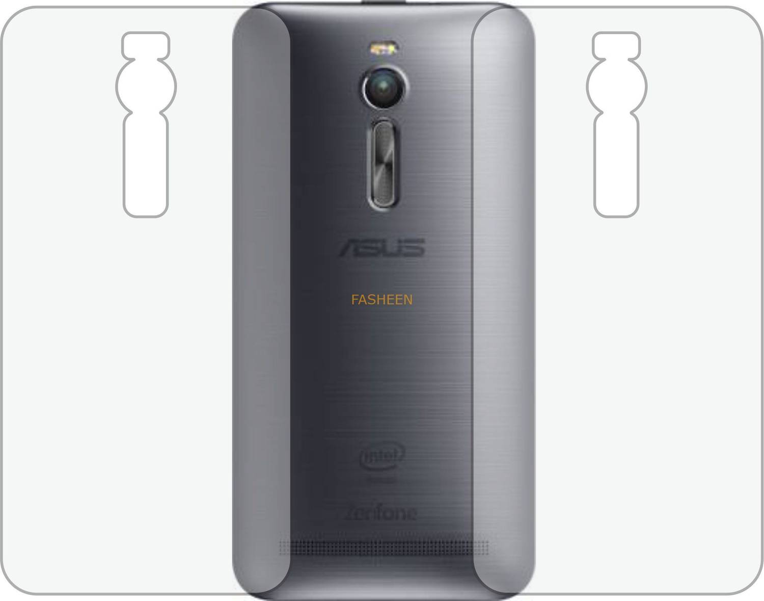 Fasheen Back Screen Guard for ASUS ZE551ML ZENFONE 2 (Matte Finish)