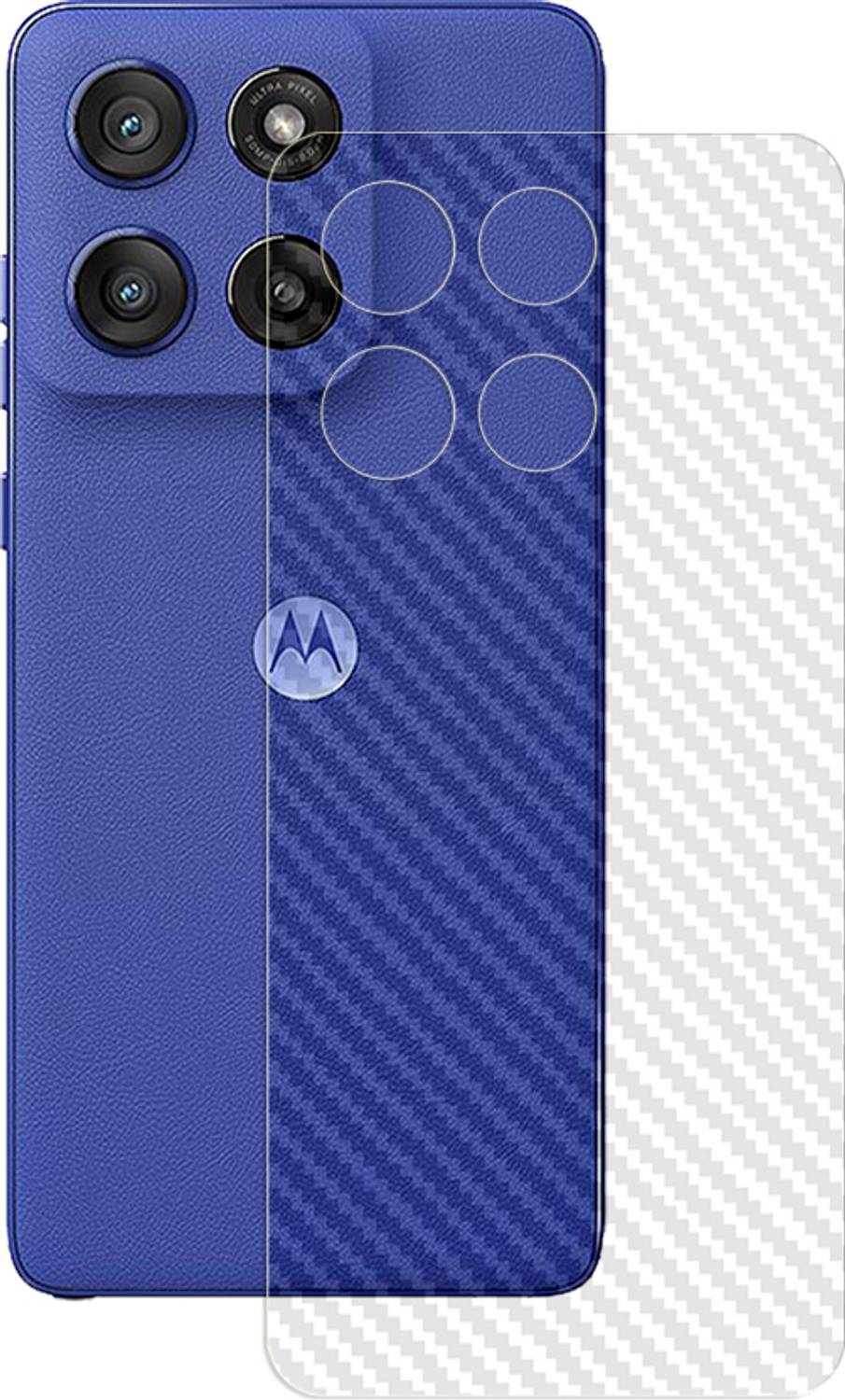 ARBAN Back Screen Guard for Motorola Edge 60 Stylus 5G BACK CARBON FIBER Screen Protector | Anti-Scratch | Edge to Edge Full Coverage | SCREEN GUARD
