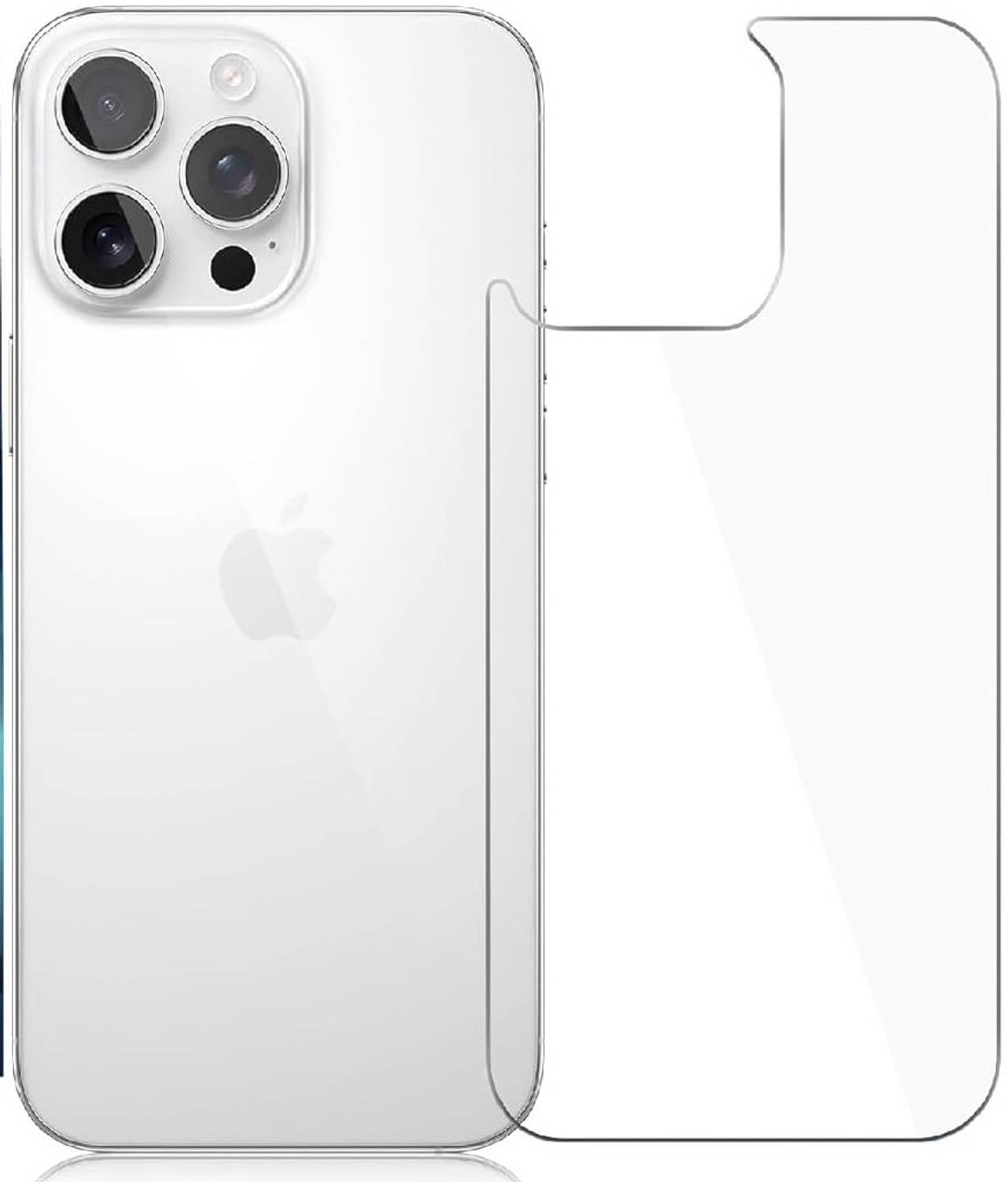CallSmith Back Tempered Glass for Compatible For iPhone 16 Pro Max