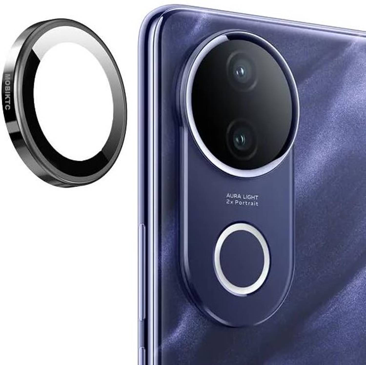 O2MG Back Camera Lens Ring Guard Protector for vivo T4R 5G