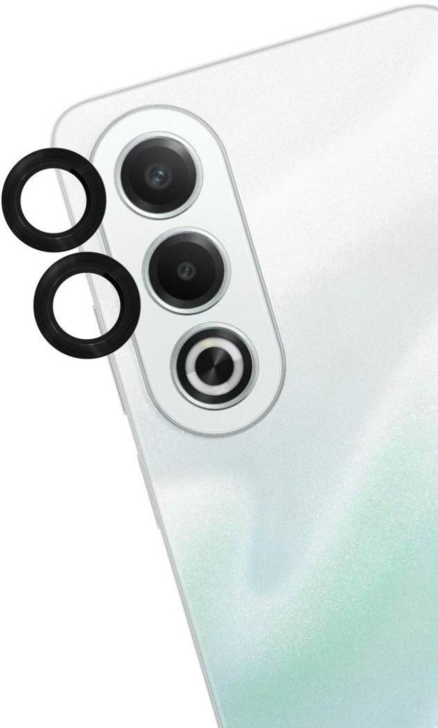 A3sprime Camera Lens Protector for OPPO K12x 5G, |Edge to Edge Full Coverage 9H Hardness Tempered Glass with Ring Guard Camera Lens Protector|