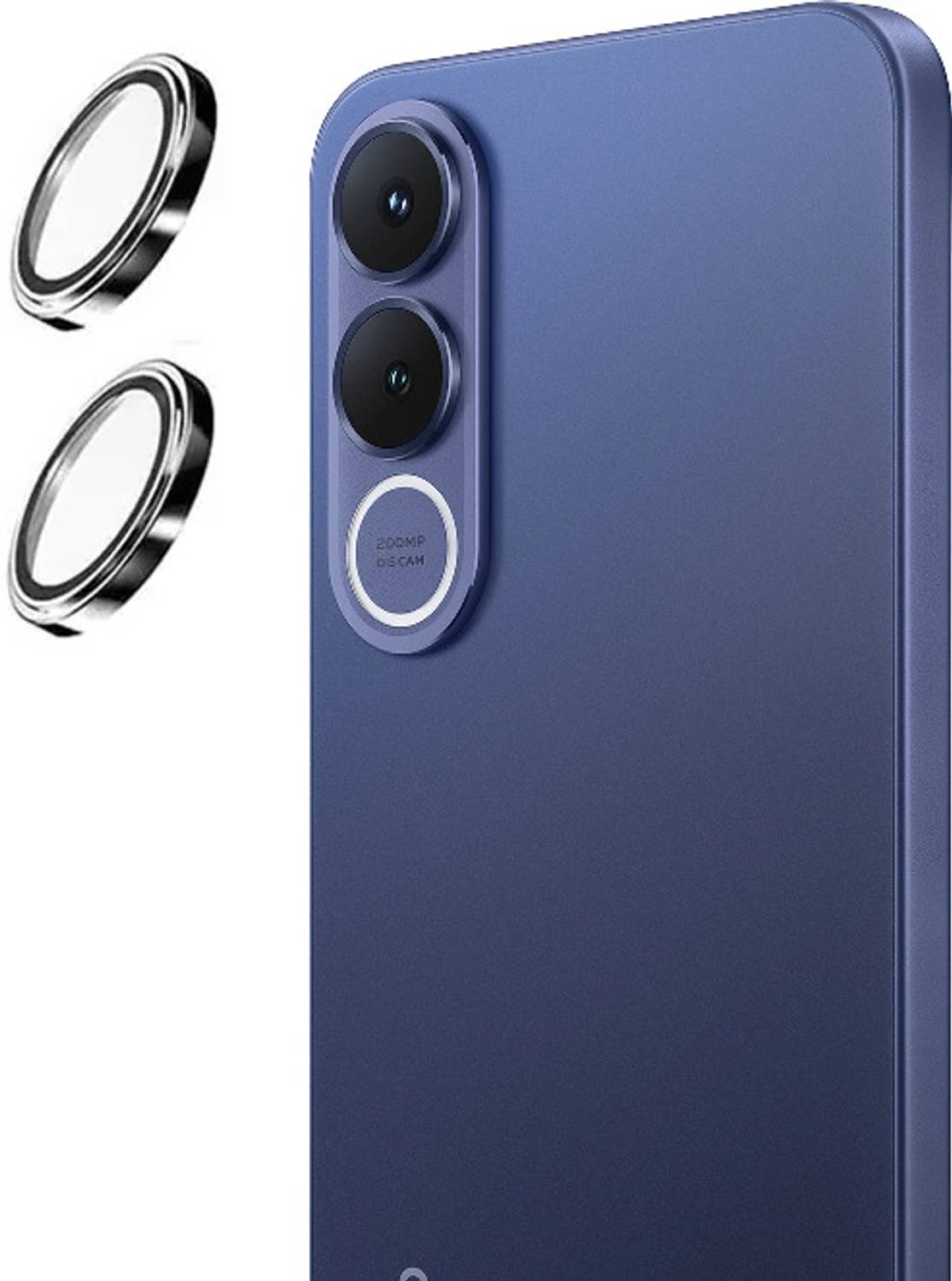 VALKAR Camera Lens Protector for vivo V70 FE, (Ring)