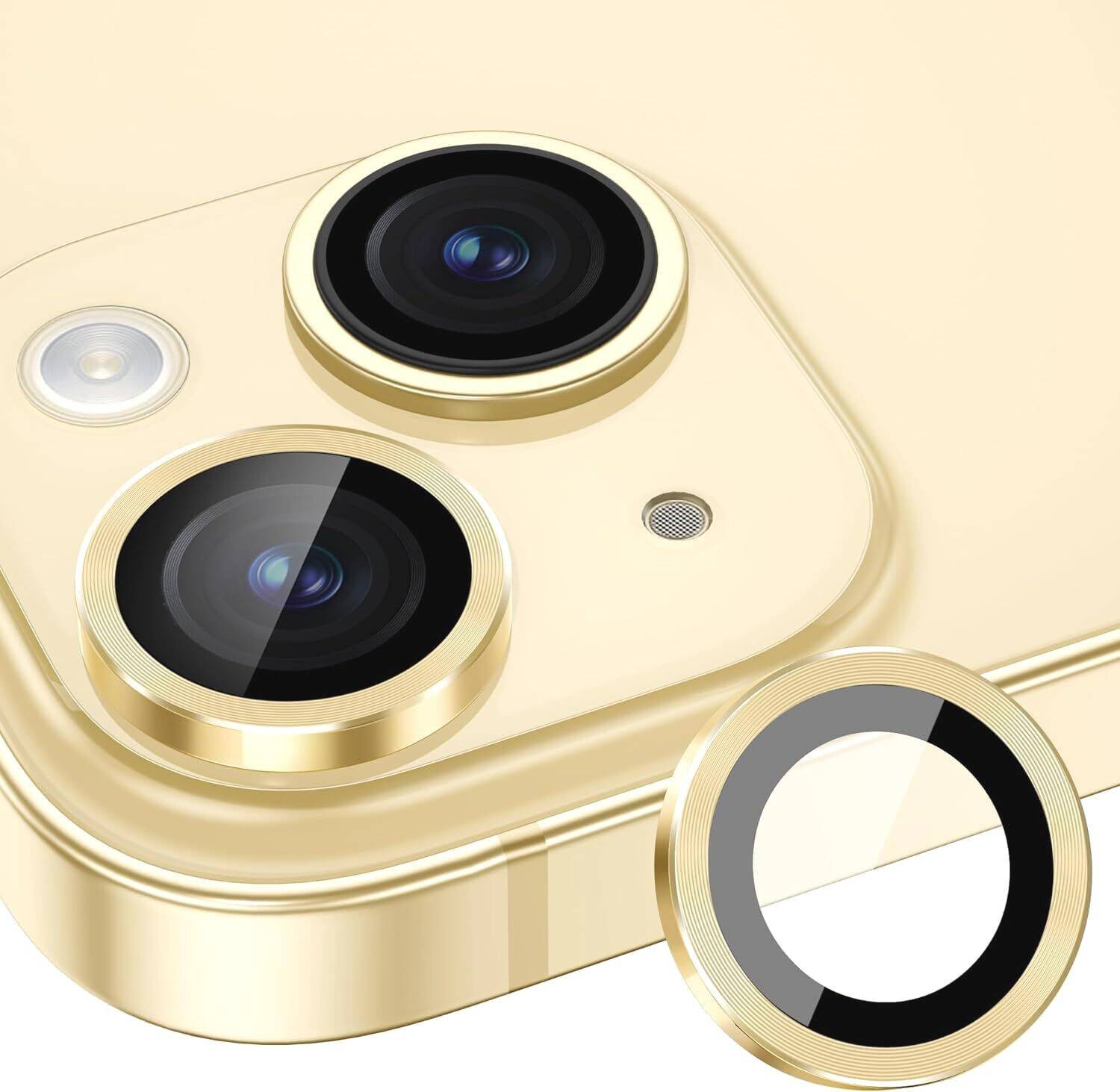 prozzile Camera Lens Protector for Iphone 15, Iphone 15 Plus (Pac