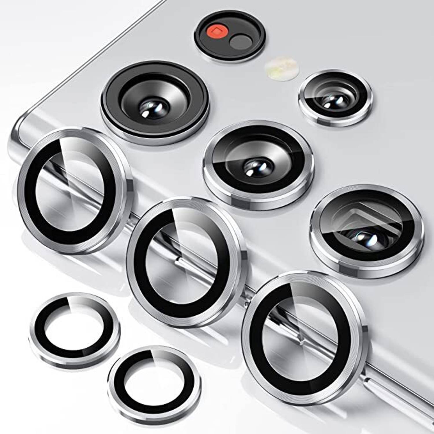 Beanny Camera Lens Protector for Samsung Galaxy S22 Ultra (Pack o