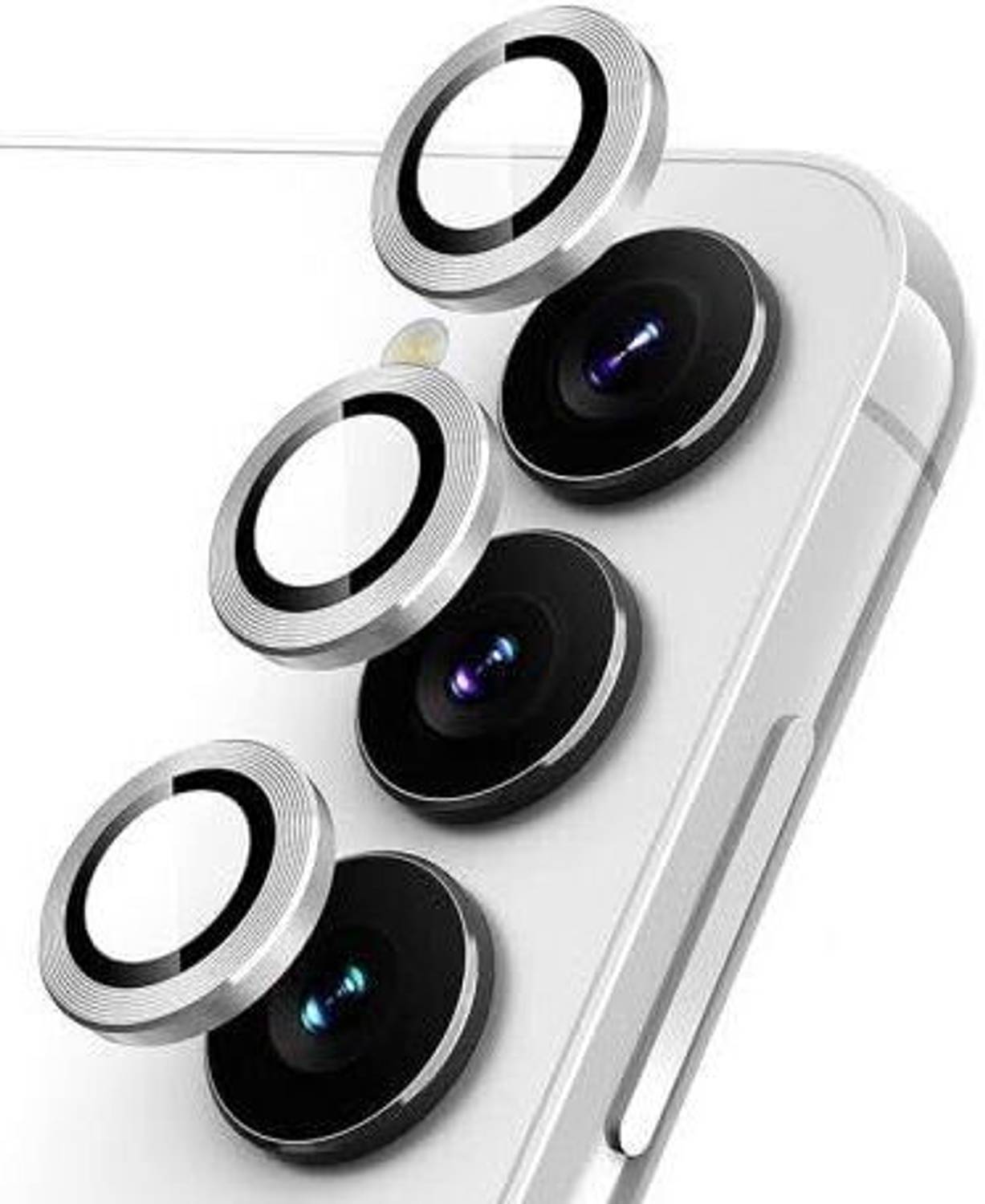 A3sprime Back Camera Lens Ring Guard Protector for SAMSUNG Galaxy A14 5G, Color - Silver