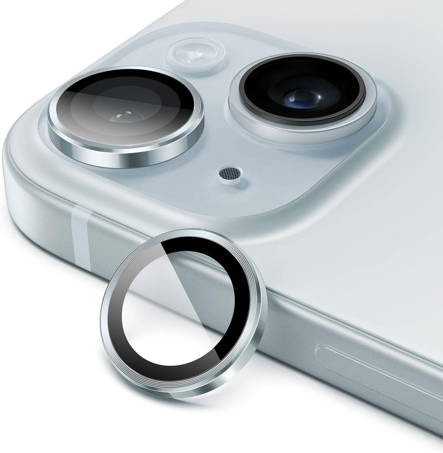 CASELIA Camera Lens Protector for iPhone 15/15 Plus (Pack of 1)