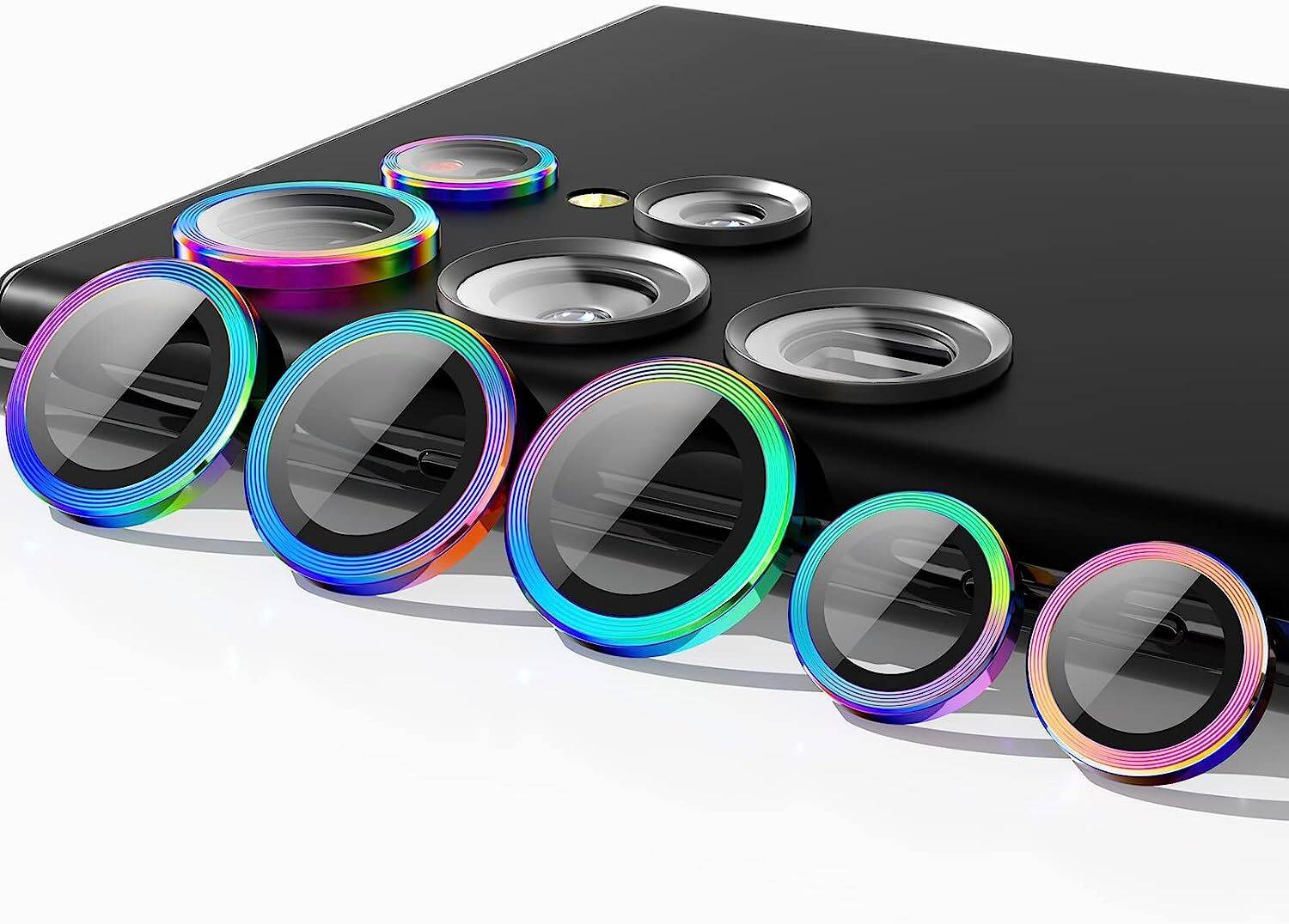 Mobilive Camera Lens Protector for Samsung Galaxy S22 Ultra (Pack
