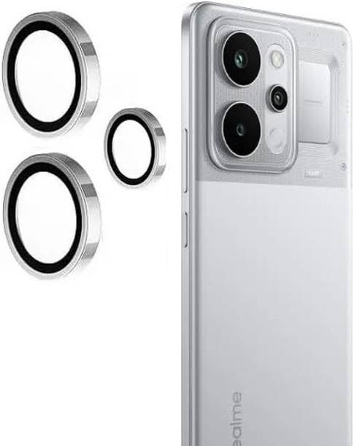 Image of welldesign Camera Lens Protector for Realme P4 Power 5G, [RING]