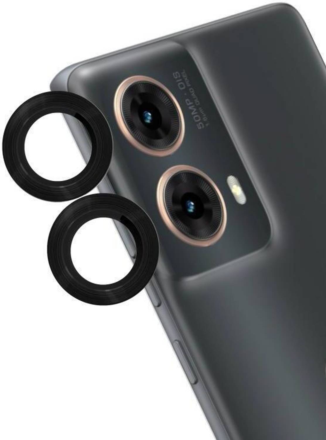 A3sprime Camera Lens Protector for Motorola G85 5G, |Edge To Edge Full Coverage 9H Surface Hardness Tempered Glass with Ring Guard Camera Lens Protector|