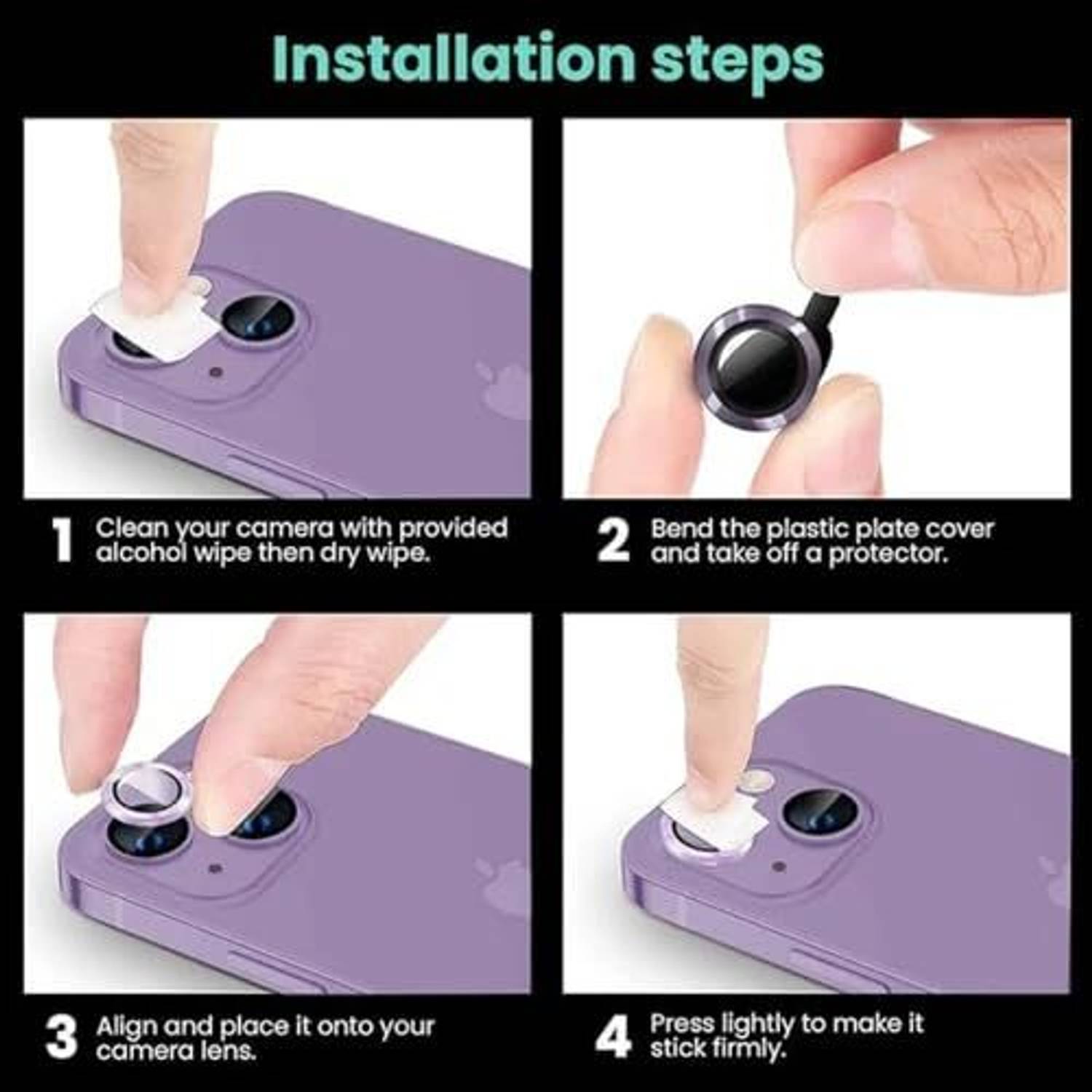 VALKAR Camera Lens Protector for OPPO Reno 16 5G Pack of 2 - Image 5