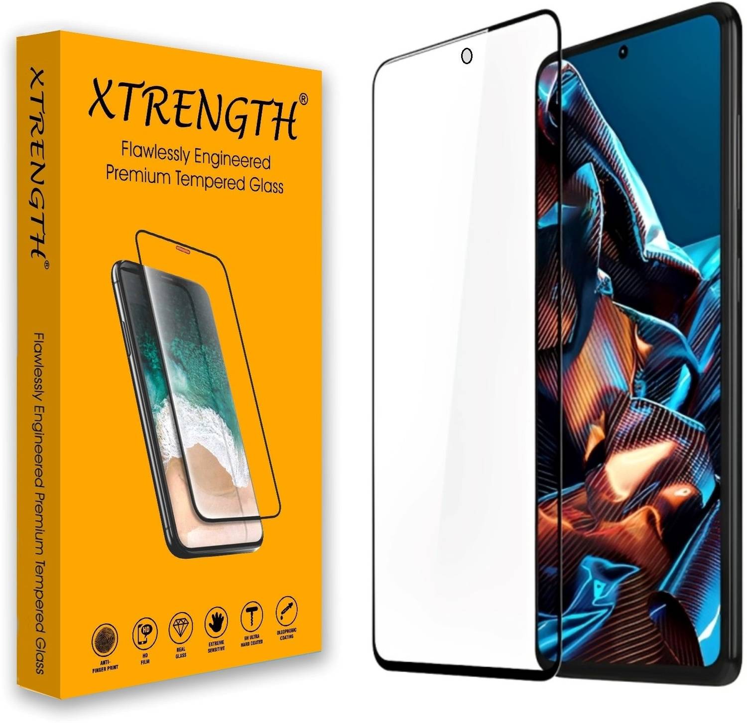 XTRENGTH Edge To Edge Screen Guard for Motorola G64 5G