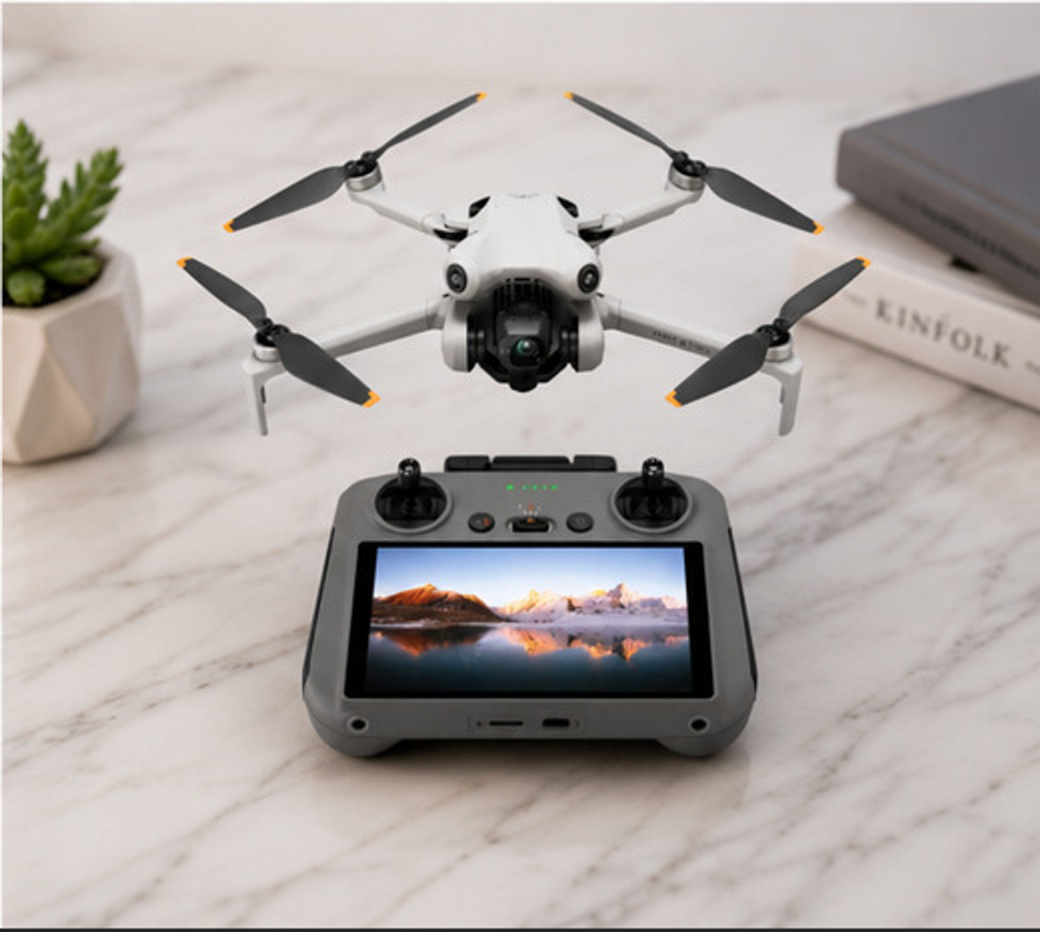 Image of THJDG Edge To Edge Screen Guard for DJI Mavic 3 Classic DJI RC PRO Foldable Camera Drones | 4K HDR Video | 48MP Photos | 3-Axis Mechanical Gimbal | GPS | Long Flight Time