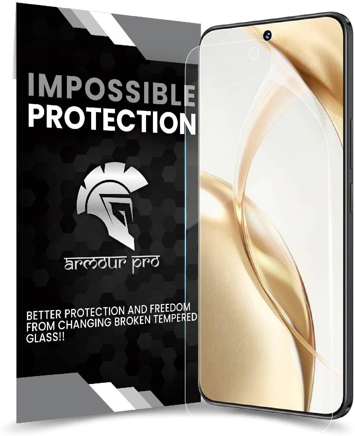 ArmourPro Edge To Edge Screen Guard for Honor 200 5G, Honor 200, Clear Guard Unbreakable Membrane