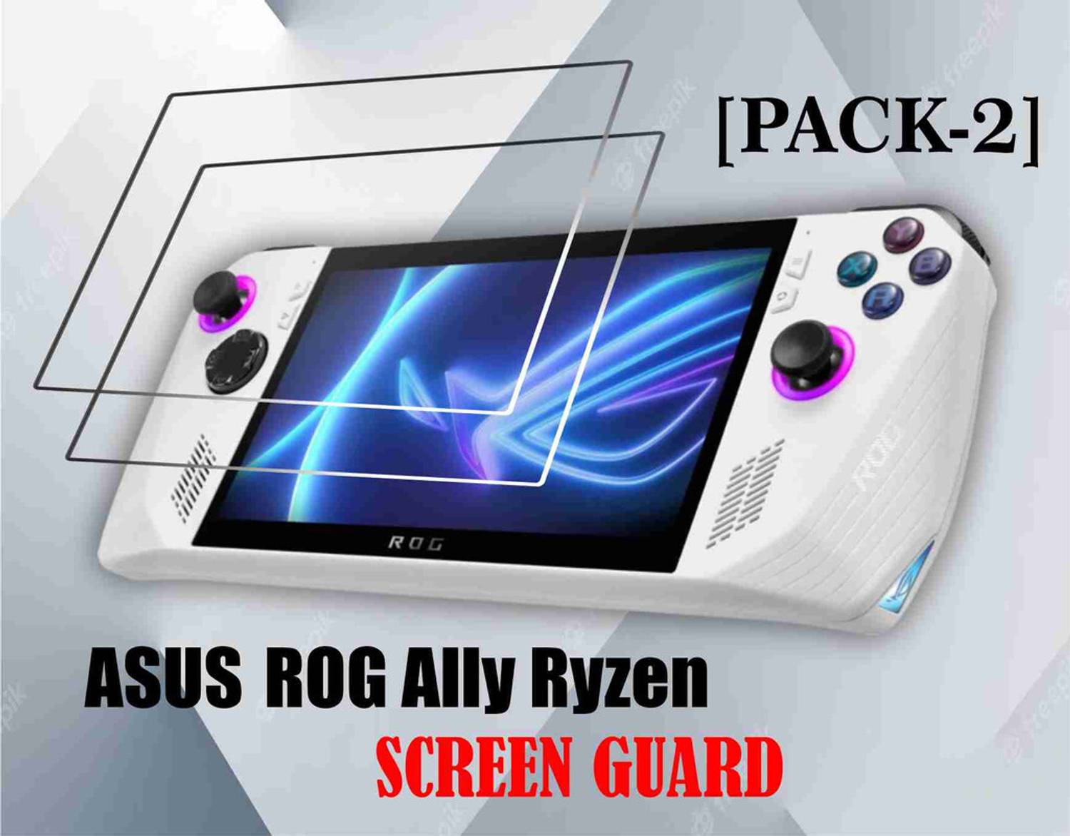 FINCH Edge To Edge Screen Guard for ASUS ROG Ally Ryzen Z1 Octa Core Extreme -RC71L-NH001W Handheld Gaming PC
