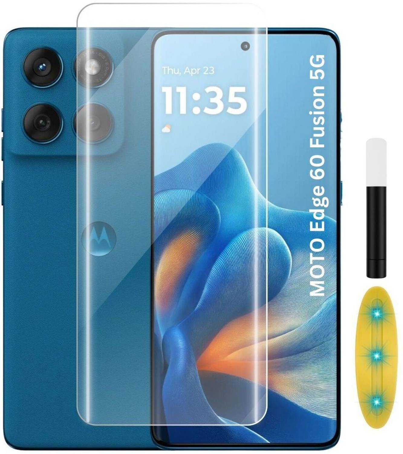 KWINE CASE Edge To Edge Screen Guard for MOTOROLA Edge 60 Fusion