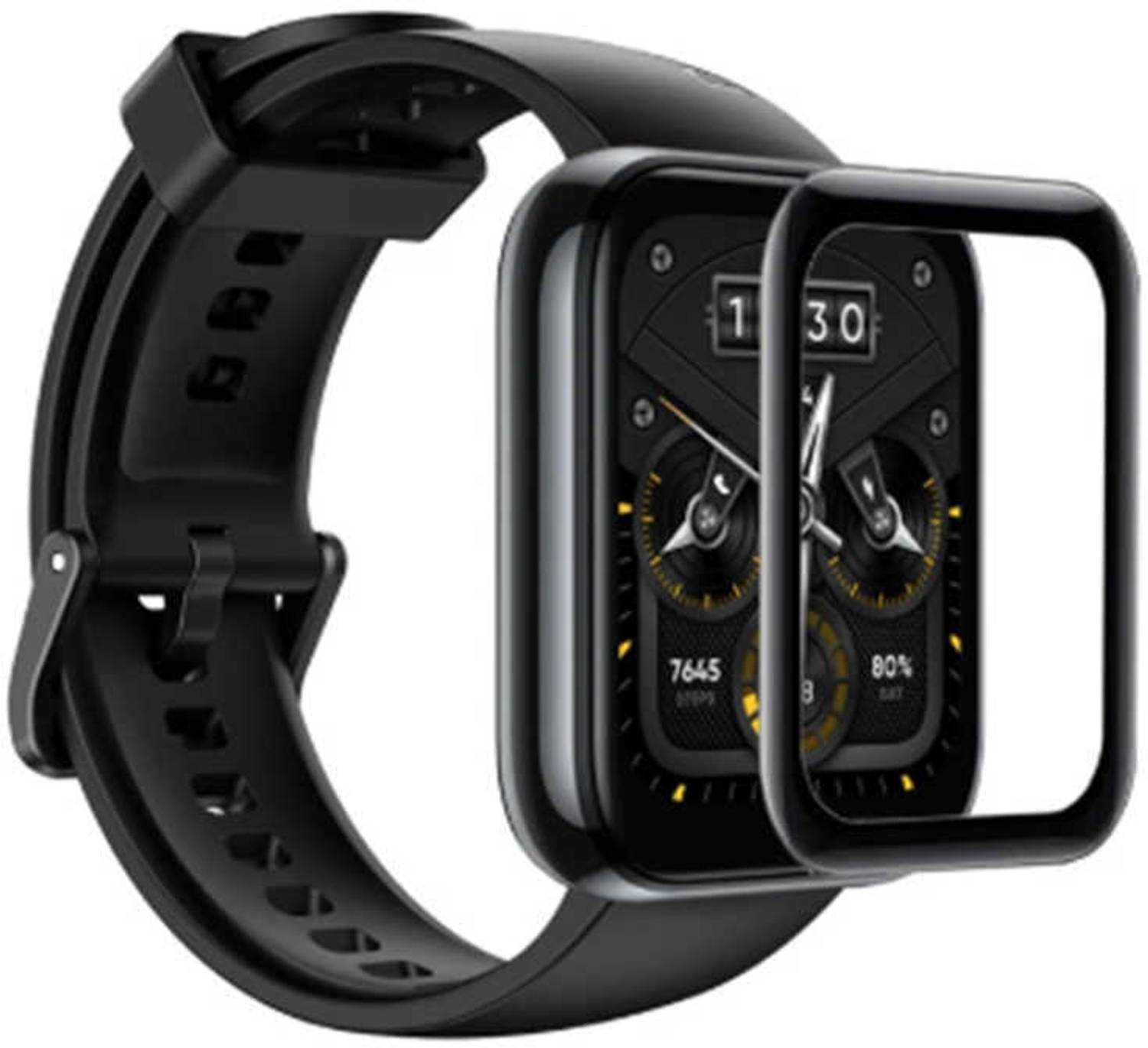 CallSmith Edge To Edge Screen Guard for Realme Watch 2