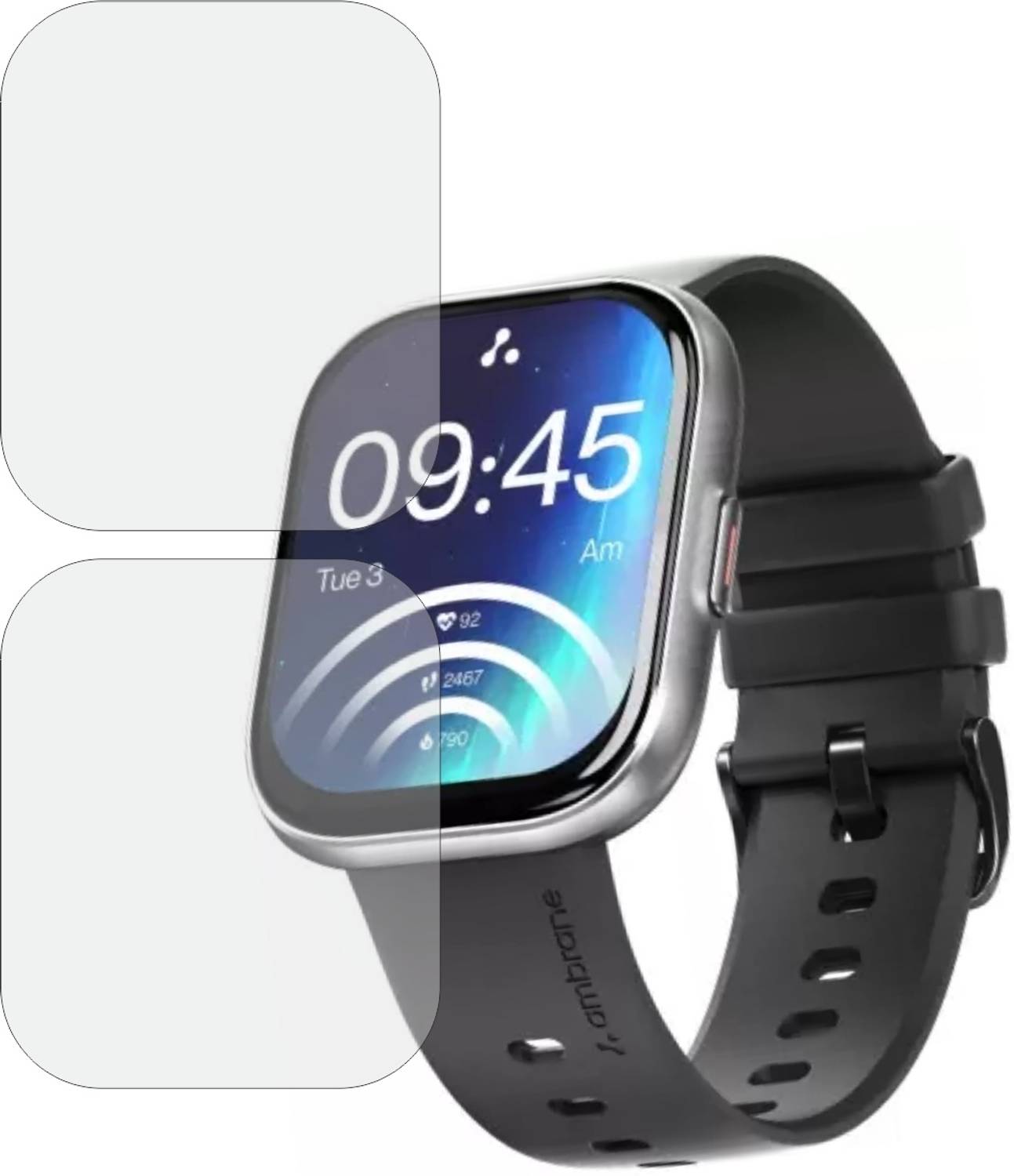 Mobling Edge To Edge Screen Guard for Ambrane Fyre