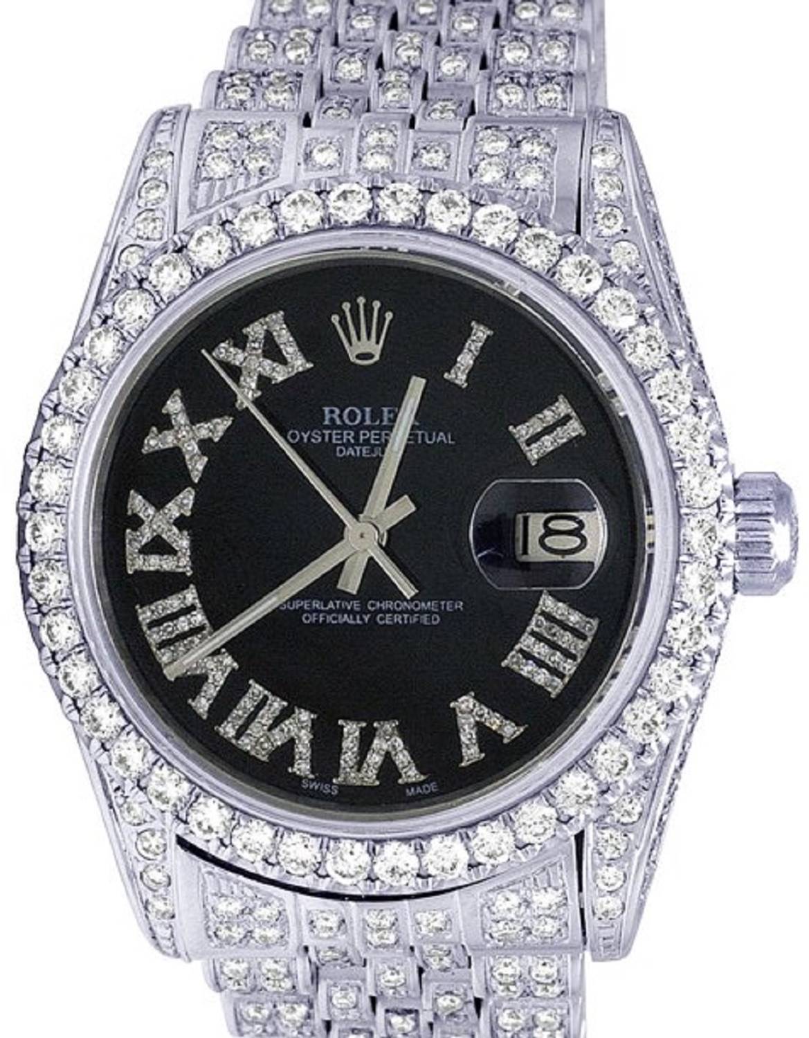 TAJ EXPRESSS Edge To Edge Screen Guard for Rolex Datejust 36MM Watch 13.5 Ct-4.0screen protector guard