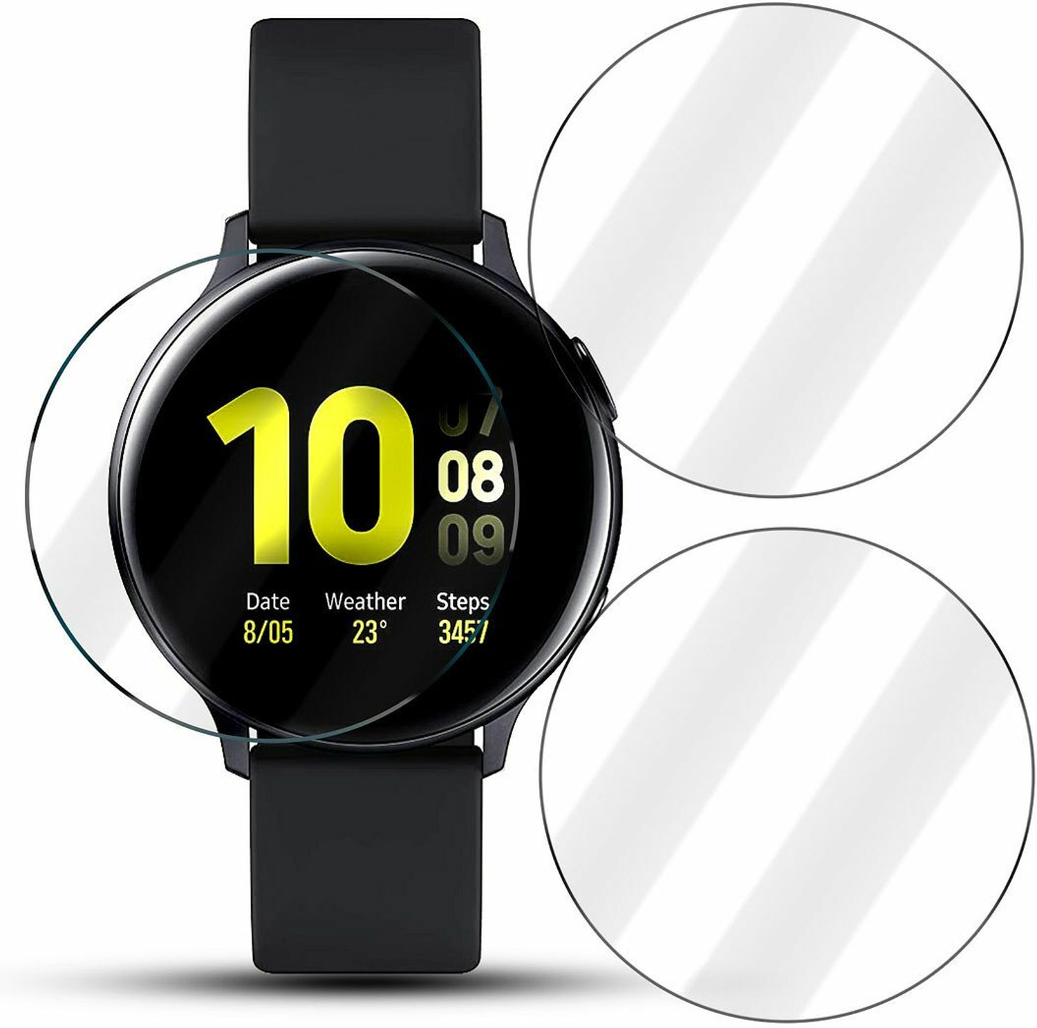 Image of FCS Edge To Edge Screen Guard for 37 mm, Universal Round Watch Screen Protector