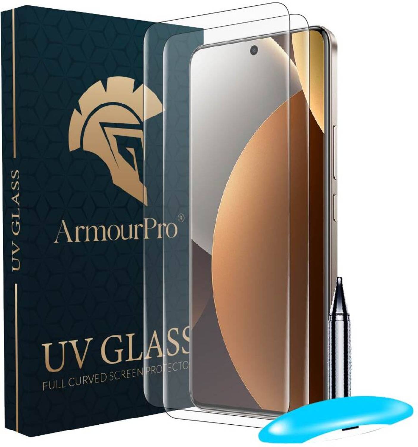 ArmourPro Edge To Edge Tempered Glass for Redmi Note 15 Pro 5G, Redmi Note 15 Pro