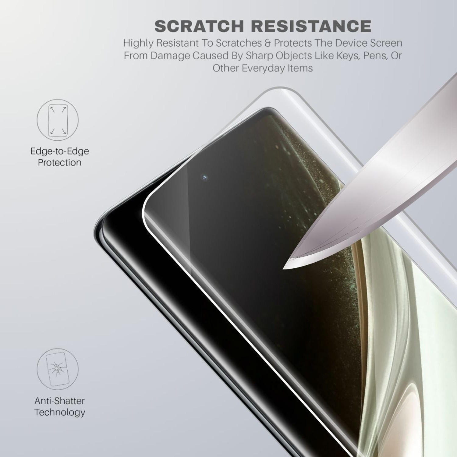 Image of Flipkart SmartBuy Edge To Edge Tempered Glass for RealMe 15 5G (Pack of 1)