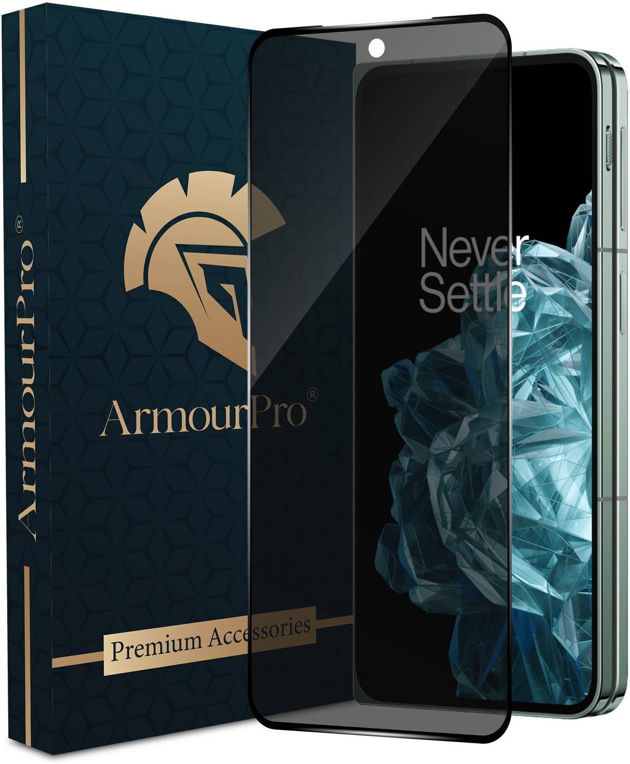 ArmourPro Edge To Edge Tempered Glass for OnePlus OPEN, Priavcy P