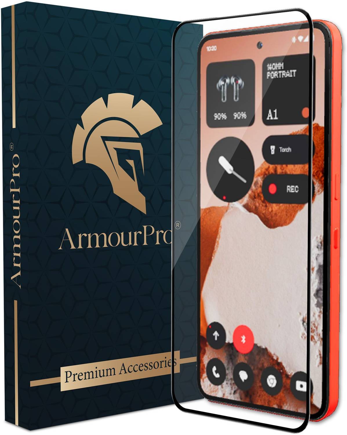 ArmourPro Edge To Edge Tempered Glass for Nothing Phone CMF 2 Pro 5G, Nothing CMF Phone 2 Pro