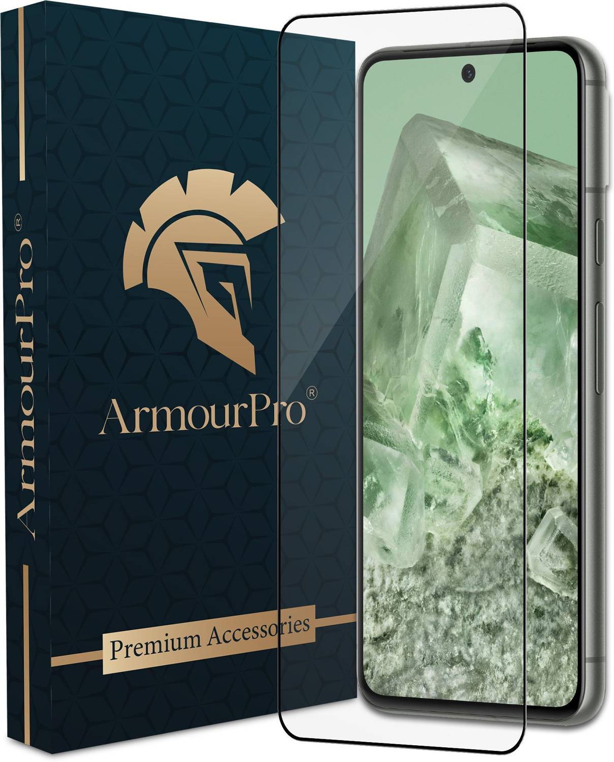 ArmourPro Edge To Edge Tempered Glass for Google Pixel 8 5G, Google Pixel 8
